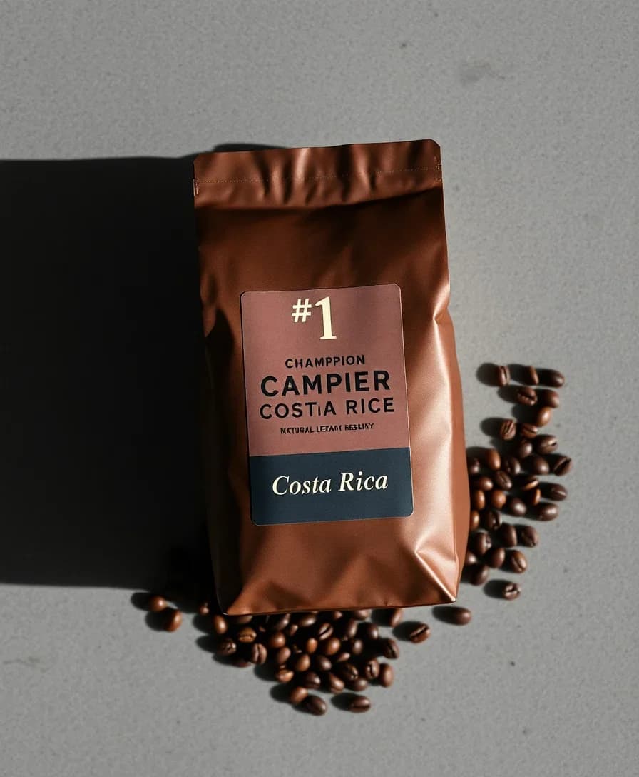 #1 Champion Coffee Costa Rica Natural Reserve Volcan Azul Honey Gesha