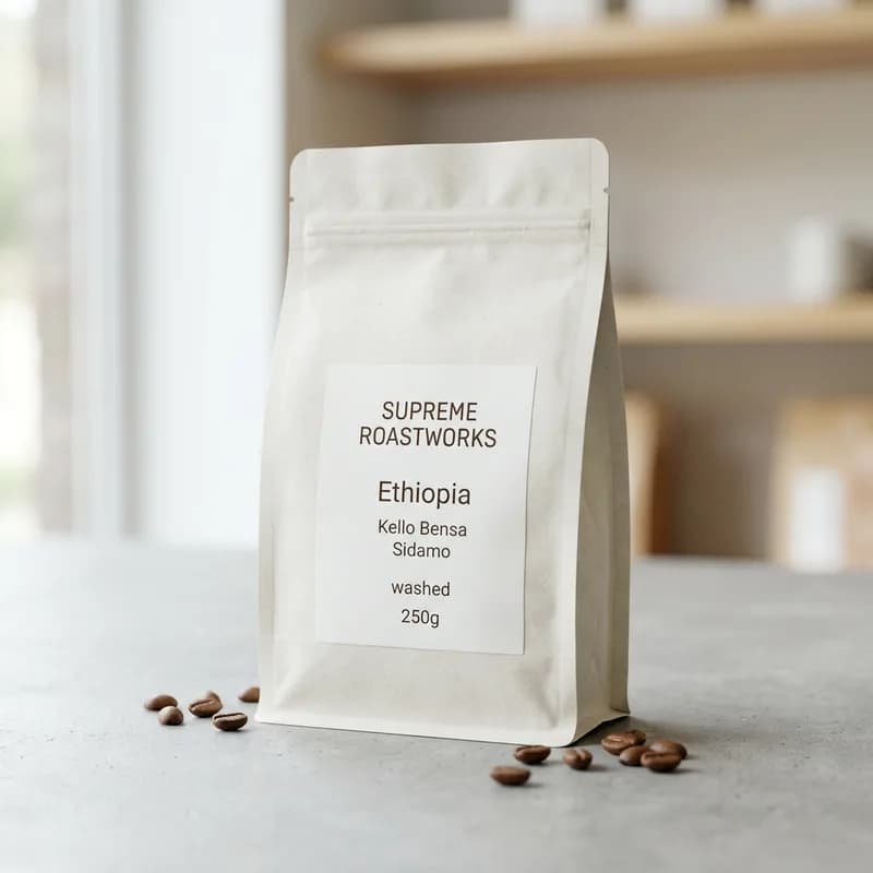 Ethiopia, Kello Bensa, Sidamo, washed, 250g