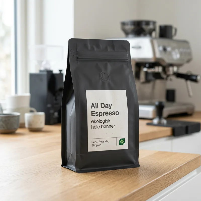 All Day Espresso, økologisk, hele bønner