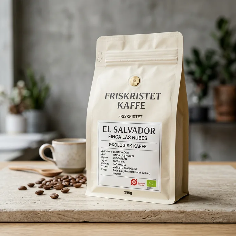 El Salvador, Finca Las Nubes, økologisk kaffe