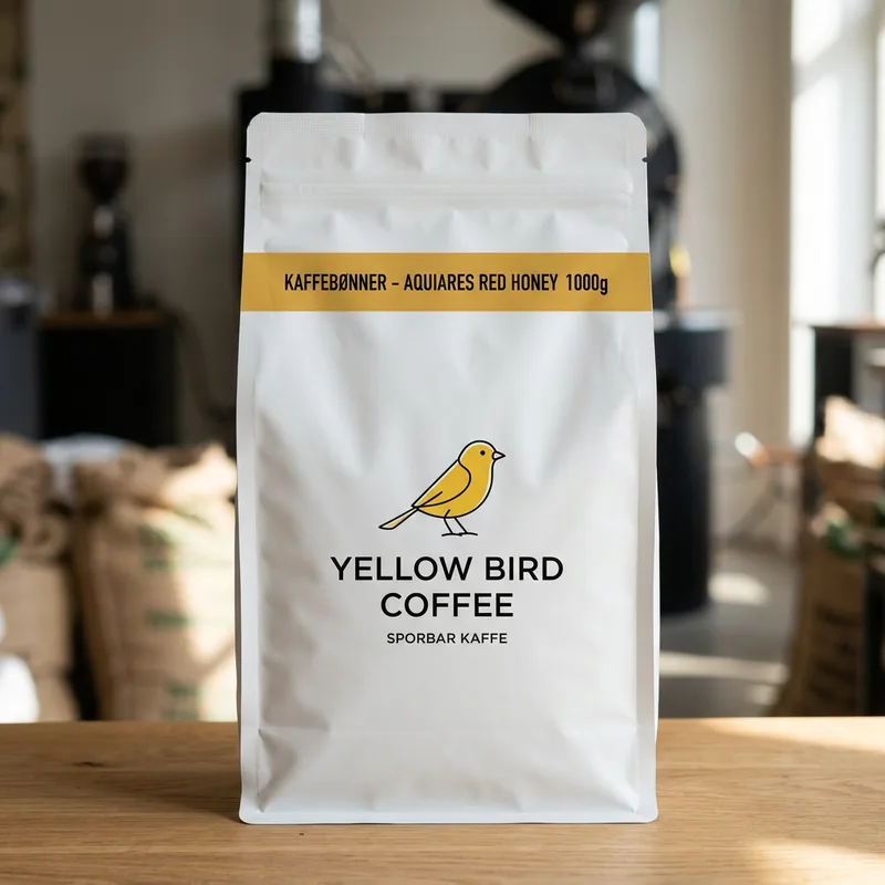 Kaffebønner - Aquiares Red Honey 1000g
