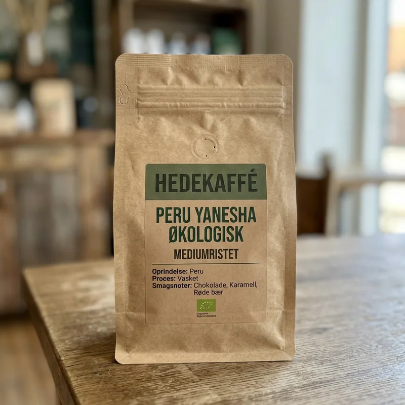 Peru Yanesha Økologisk - Mediumristet