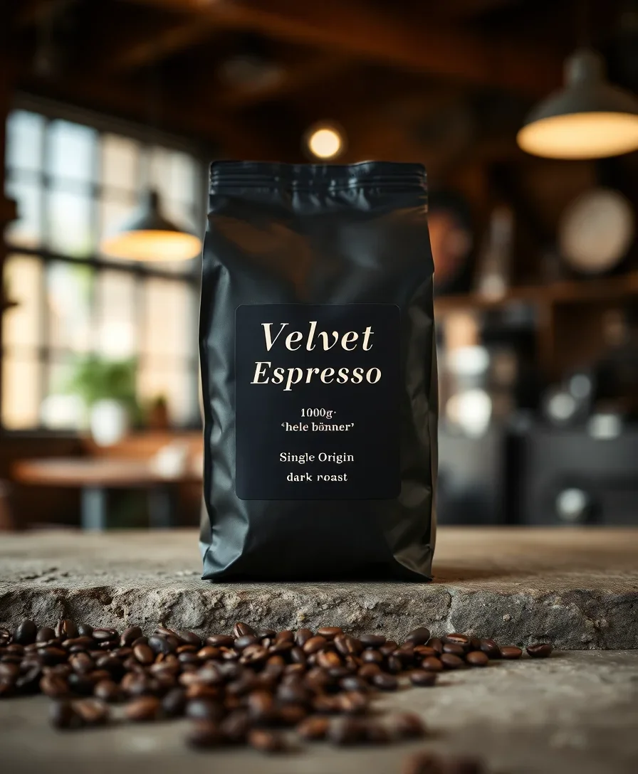 Velvet Espresso – 1000g – hele bønner